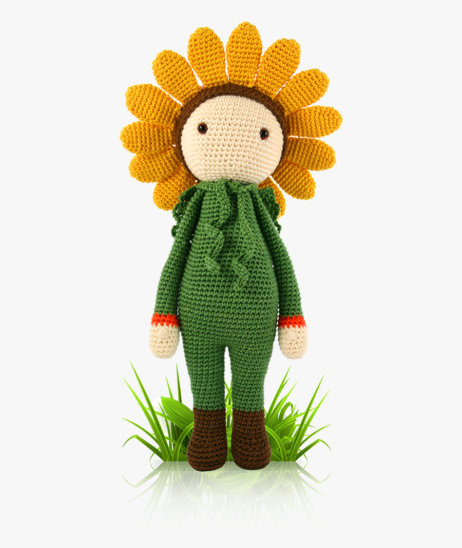 Crochet And Amigurumi Doll Pattern By Zabbez - Crochet, Transparent Clipart