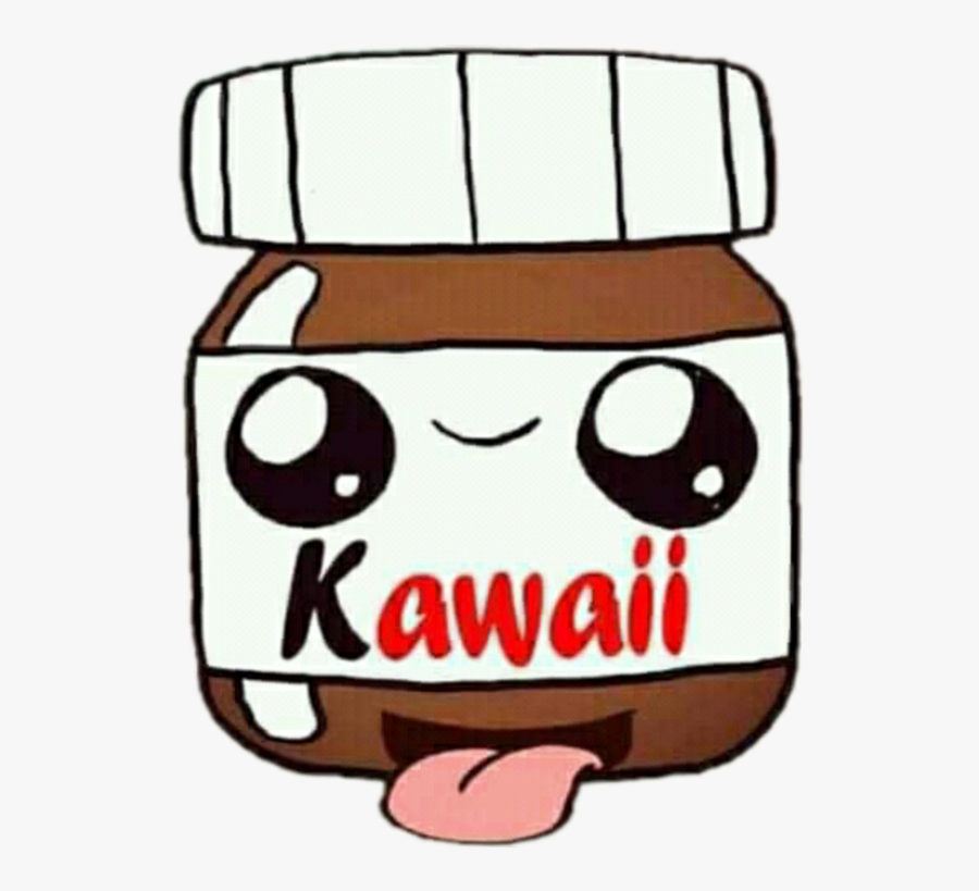 #nutella #kawaii #kawatella - Kawaii Cute Backgrounds, Transparent Clipart