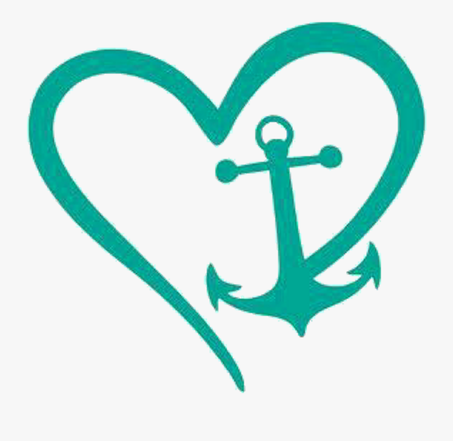 Heart Anchor Clipart , Png Download - Anchor With Heart Clipart, Transparent Clipart