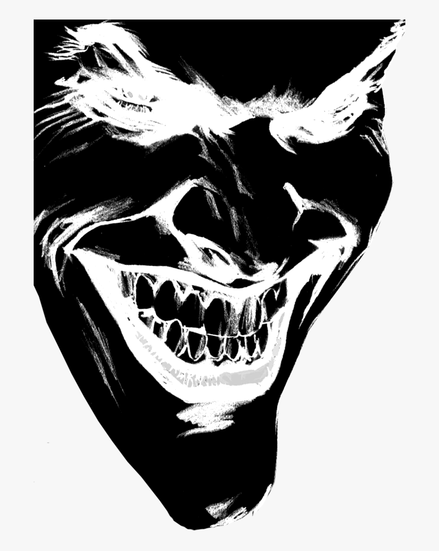 Transparent Joker Smile Png - Joker Smile Logo Png, Transparent Clipart