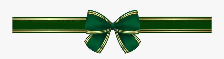Transparent Gold Ribbon Clipart - Green Ribbon Png, Transparent Clipart
