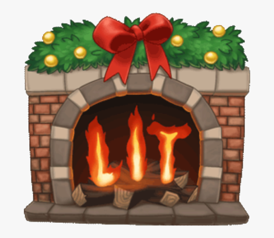 Arimoji Fire Lit Redandgreen - Hearth, Transparent Clipart