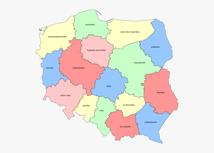 Poland Cliparts - Province Clipart, Transparent Clipart