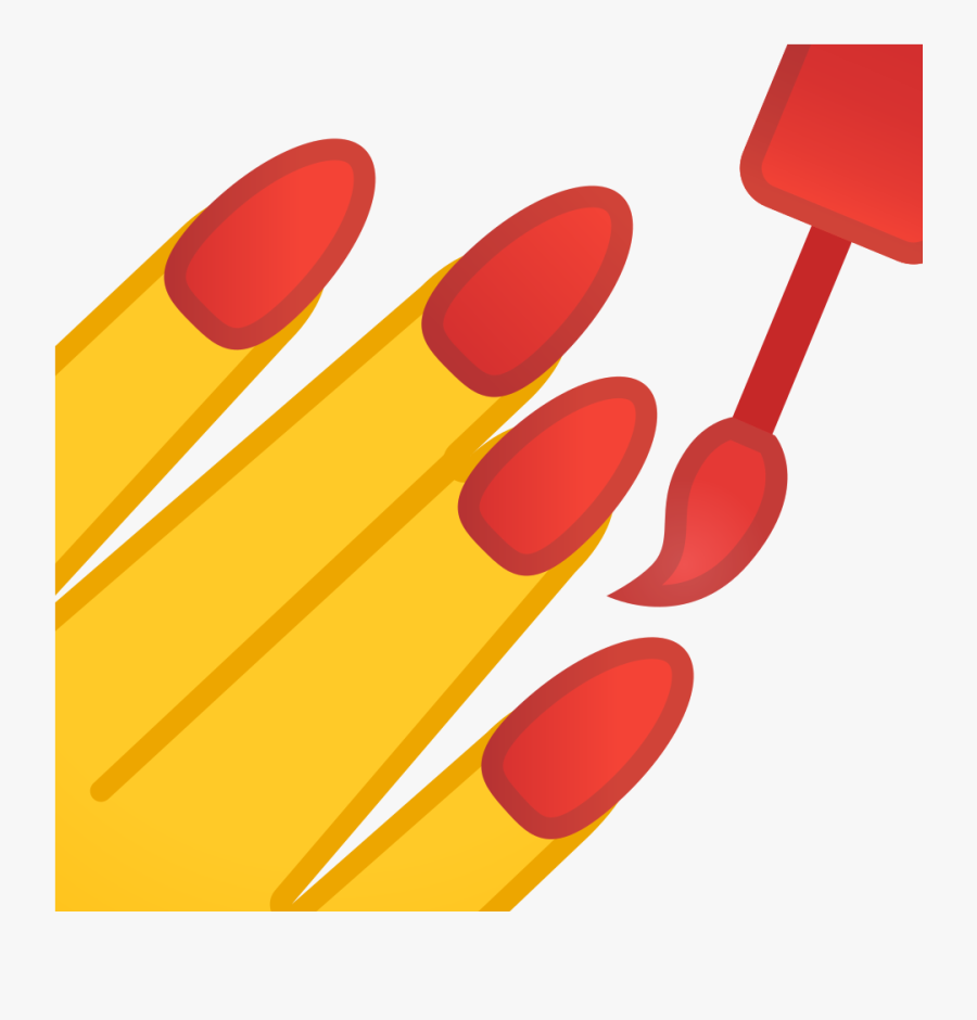 Polish Icon Noto Emoji - Nail Ico, Transparent Clipart