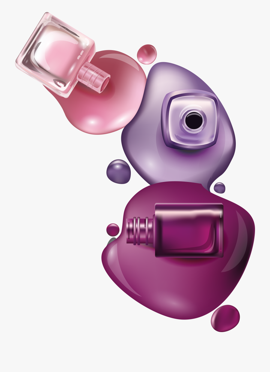 Nail Polish Png, Transparent Clipart