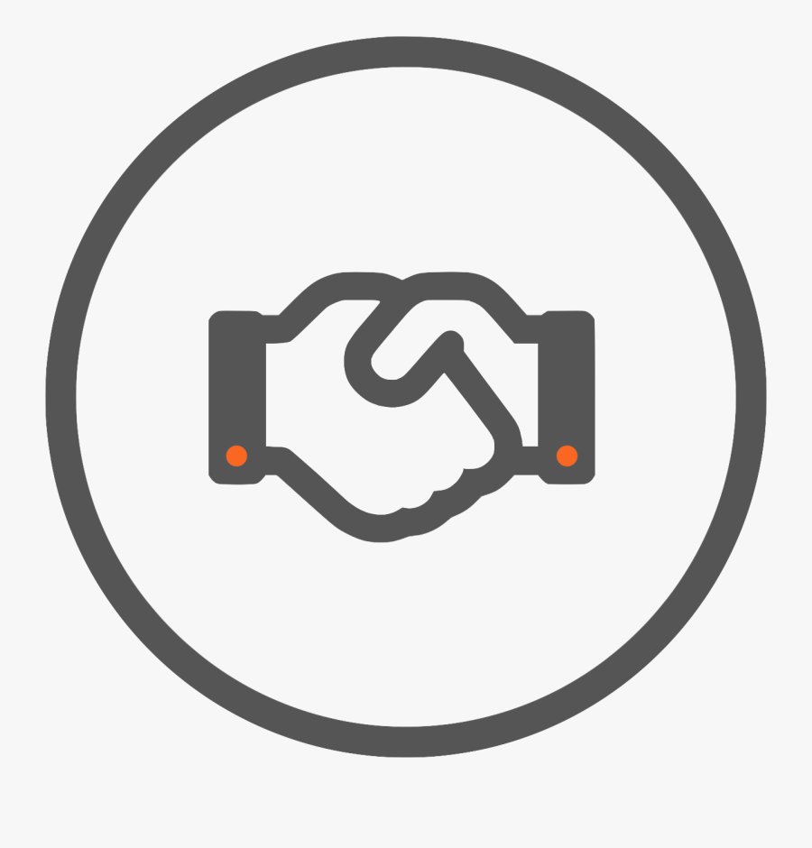 Two People Shaking Hands - Two Hands Shaking Symbol, Transparent Clipart