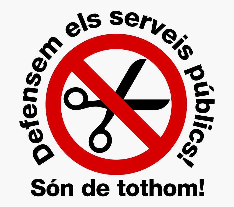 No Retallades - Circle, Transparent Clipart