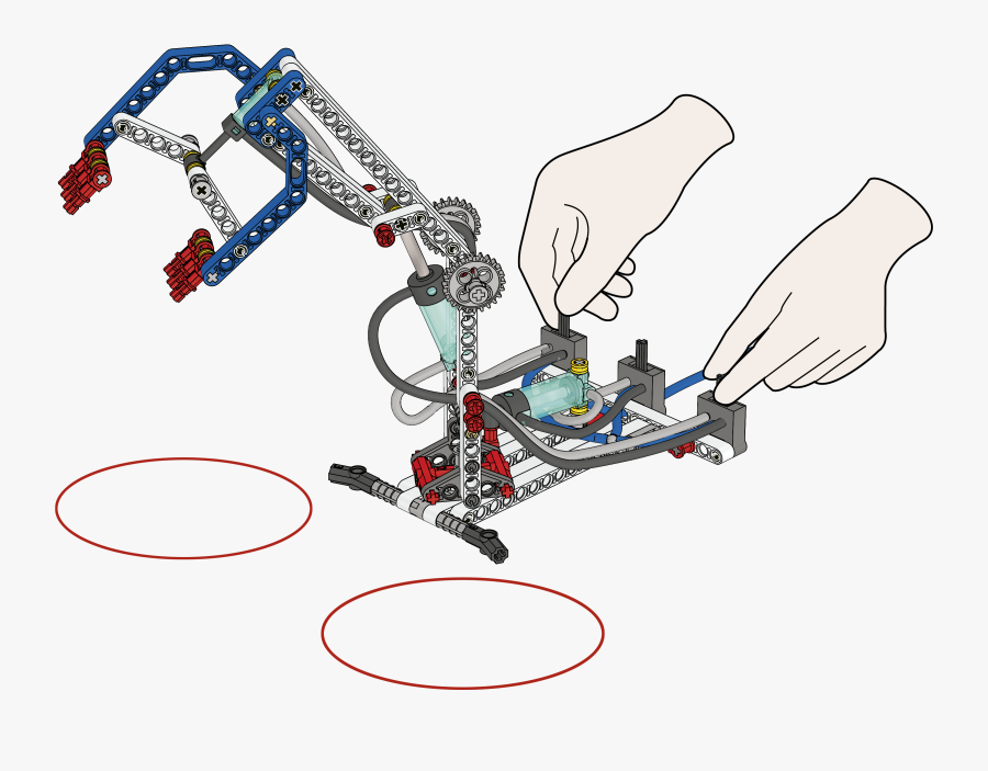 Build A Robotic Arm With Legos, Transparent Clipart