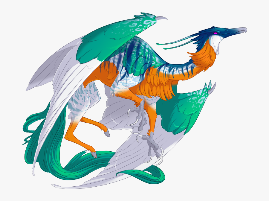Some Hippogriff, Quetzal And Kirin Beast Examples With - Illustration, Transparent Clipart