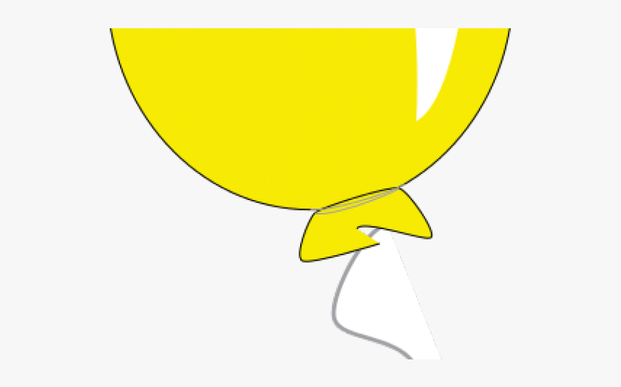 Yellow Balloon Cliparts - Illustration, Transparent Clipart