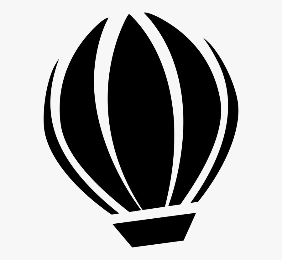 Plant,leaf,monochrome Photography - Baloes Silhueta Png, Transparent Clipart