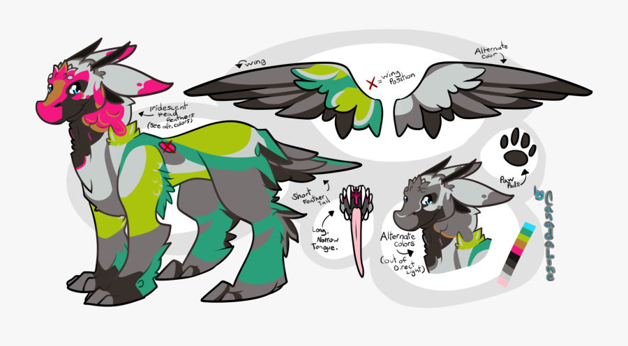 Adoptable Bird Dragon, Transparent Clipart