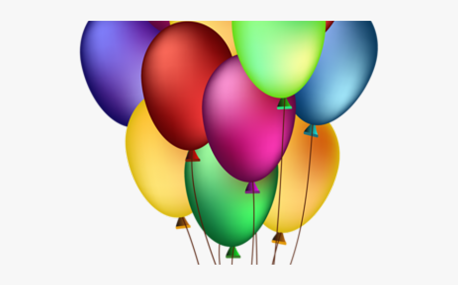 Balloons Colorful Png, Transparent Clipart