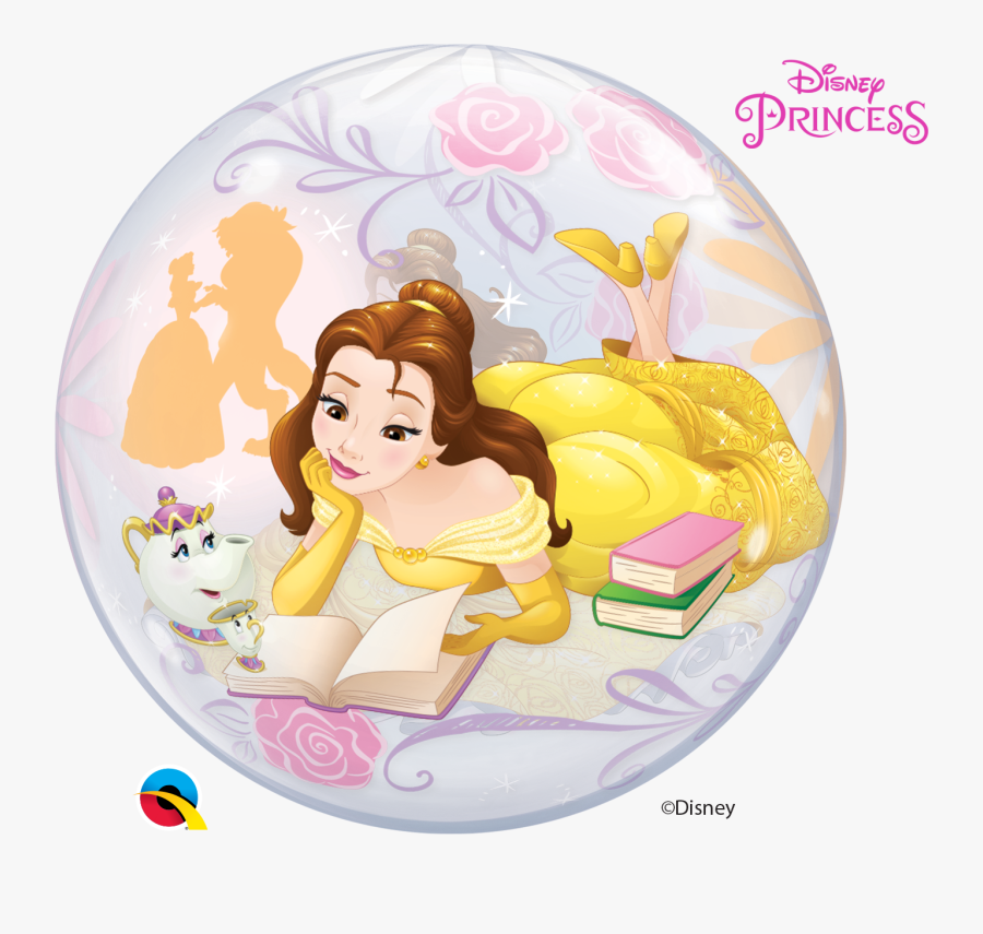 Balloon Clipart Yellow - Belle And Mrs Potts Png, Transparent Clipart