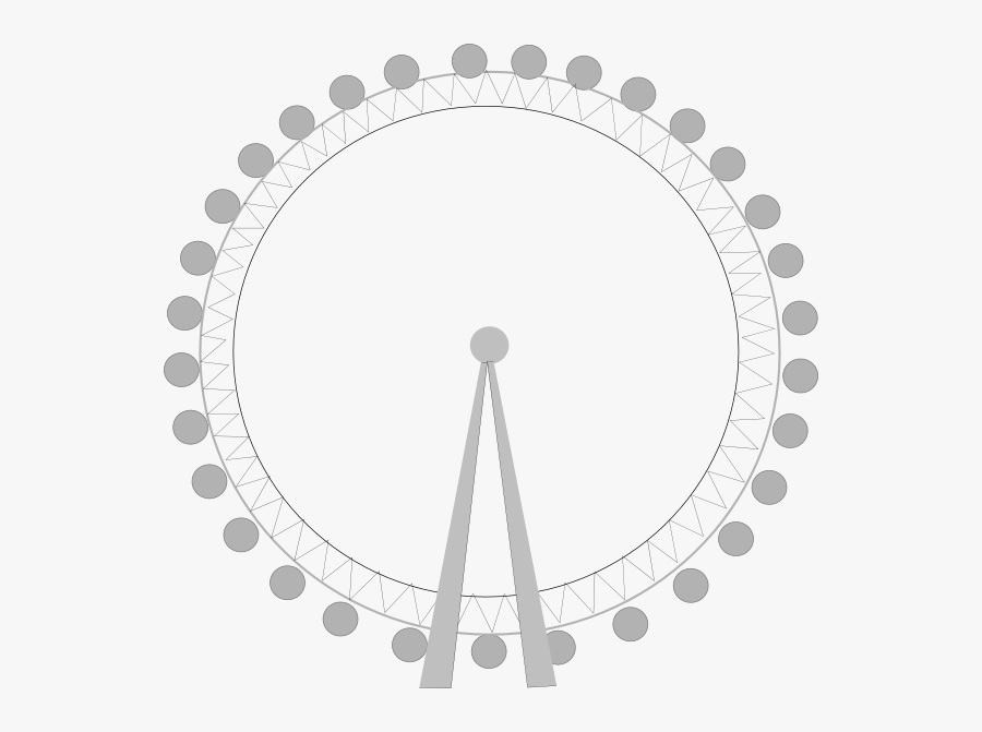 London Eye Royalty-free Clip Art - London Eye Clip Art, Transparent Clipart