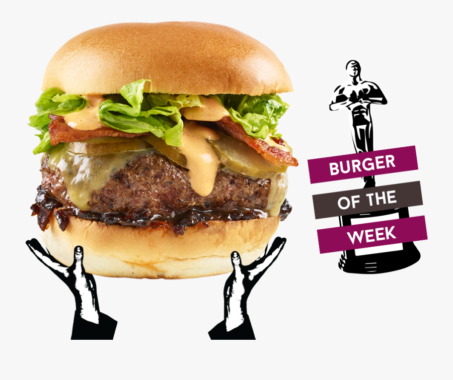 Hamburger Clipart Burger Layer - Chosen Bun, Transparent Clipart