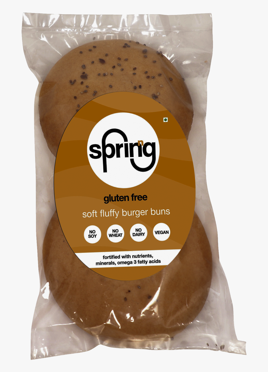 Fluffy Burger Buns - Snack, Transparent Clipart