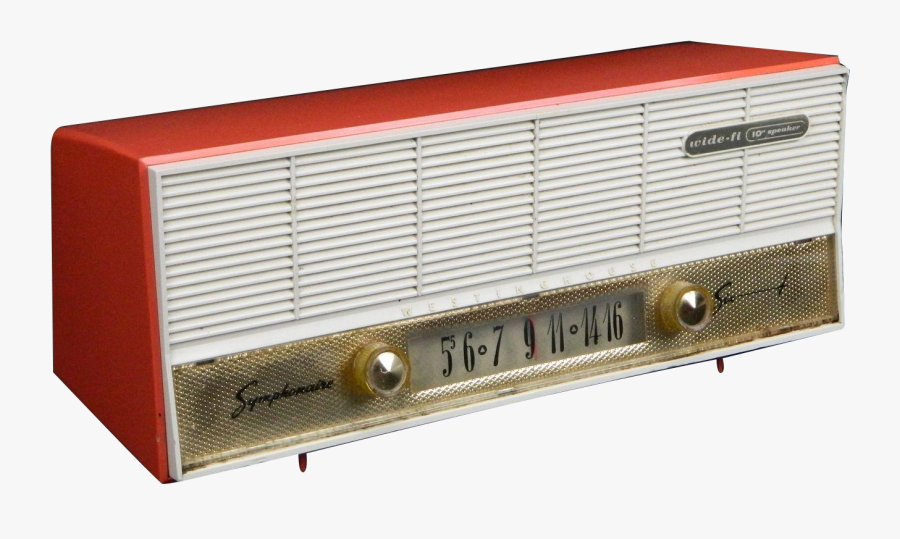 Transparent Vintage Radio Png - Radio Receiver, Transparent Clipart