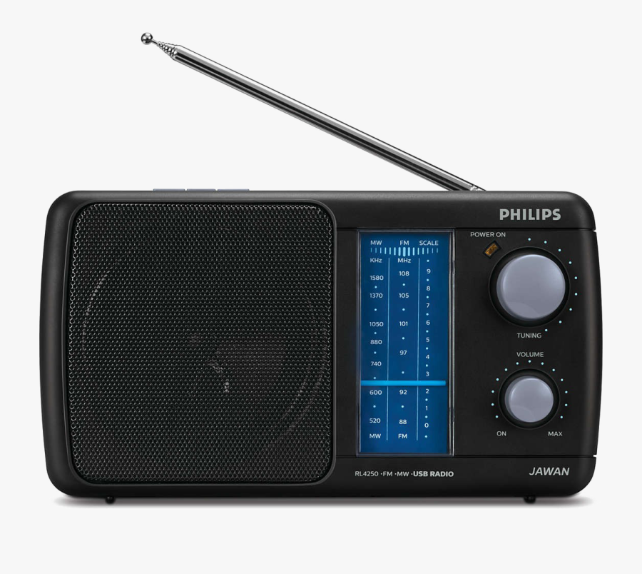 Vintage Radio Png Picture - Philips Radio Hd, Transparent Clipart