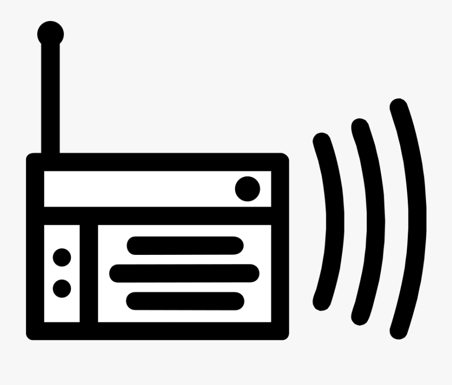 File Icon Sound Radio Svg Wikimedia Commons - Discord 24 7 Music Bot, Transparent Clipart