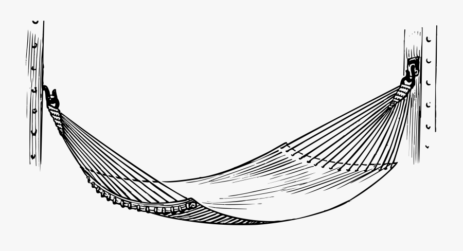 People Clipart Vintage - Hammock Clip Art, Transparent Clipart