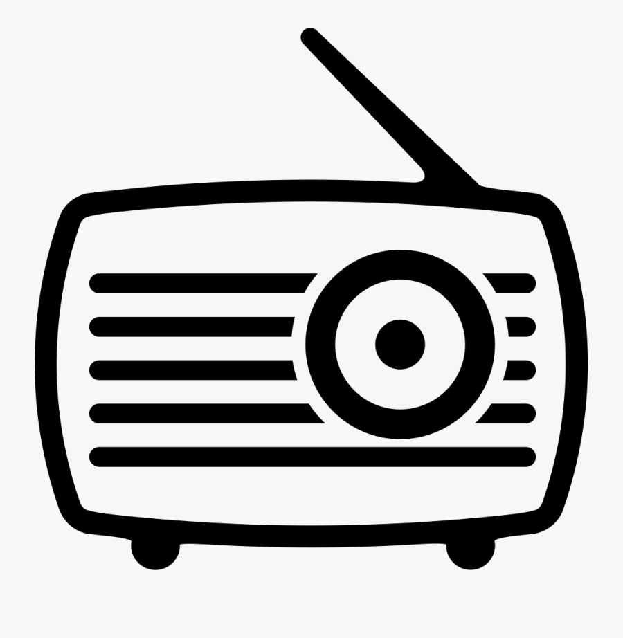 Clip Art,illustration - Radio Icon Png Free, Transparent Clipart