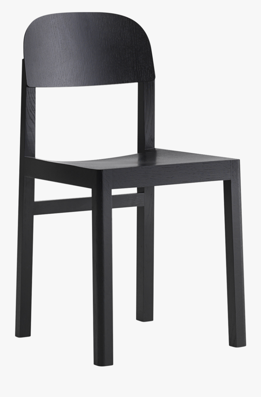 Workshop Chair Black Png Image - Cecilie Manz Workshop Chair, Transparent Clipart