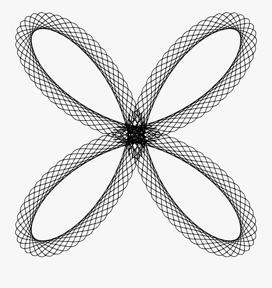 Drawing Curve Clipart - Hypotrochoid, Transparent Clipart