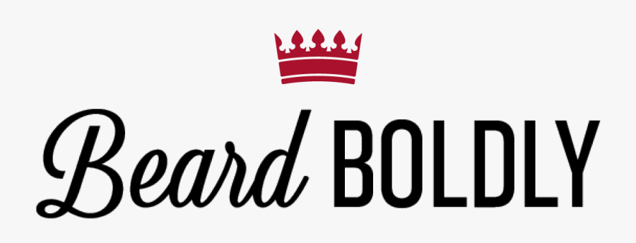 Beard Boldly, Beard Category Tagline, Transparent Clipart