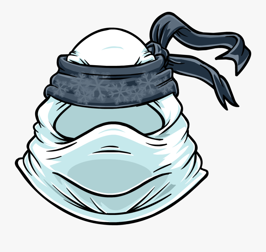 Club Penguin Card Jitsu Nieve Clipart , Png Download - 3 Ninjas Mask Transparent, Transparent Clipart