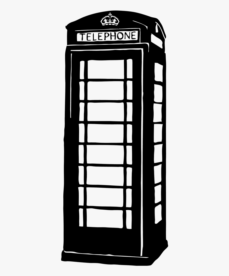 Phone Booth Png Image - Public Phone In England, Transparent Clipart