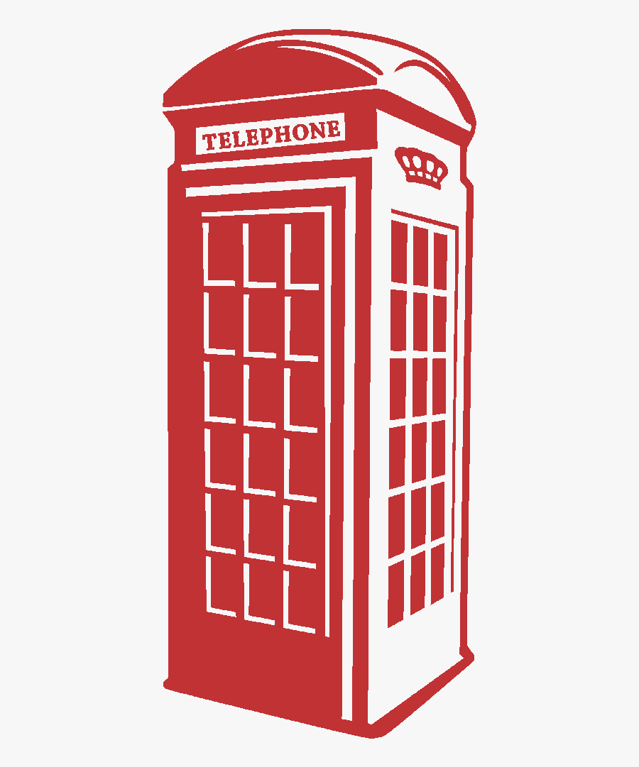 Clipart Telephone Cabin - London Telephone Booth Png, Transparent Clipart
