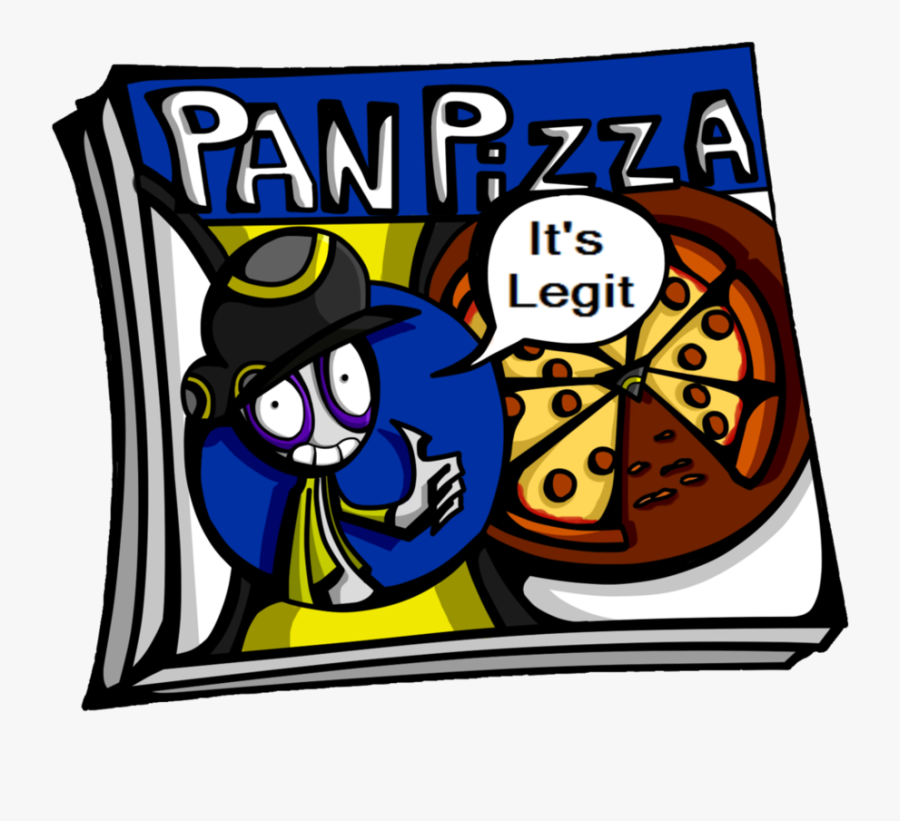 Literal Pan Pizza Box By Epic-masterlord, Transparent Clipart