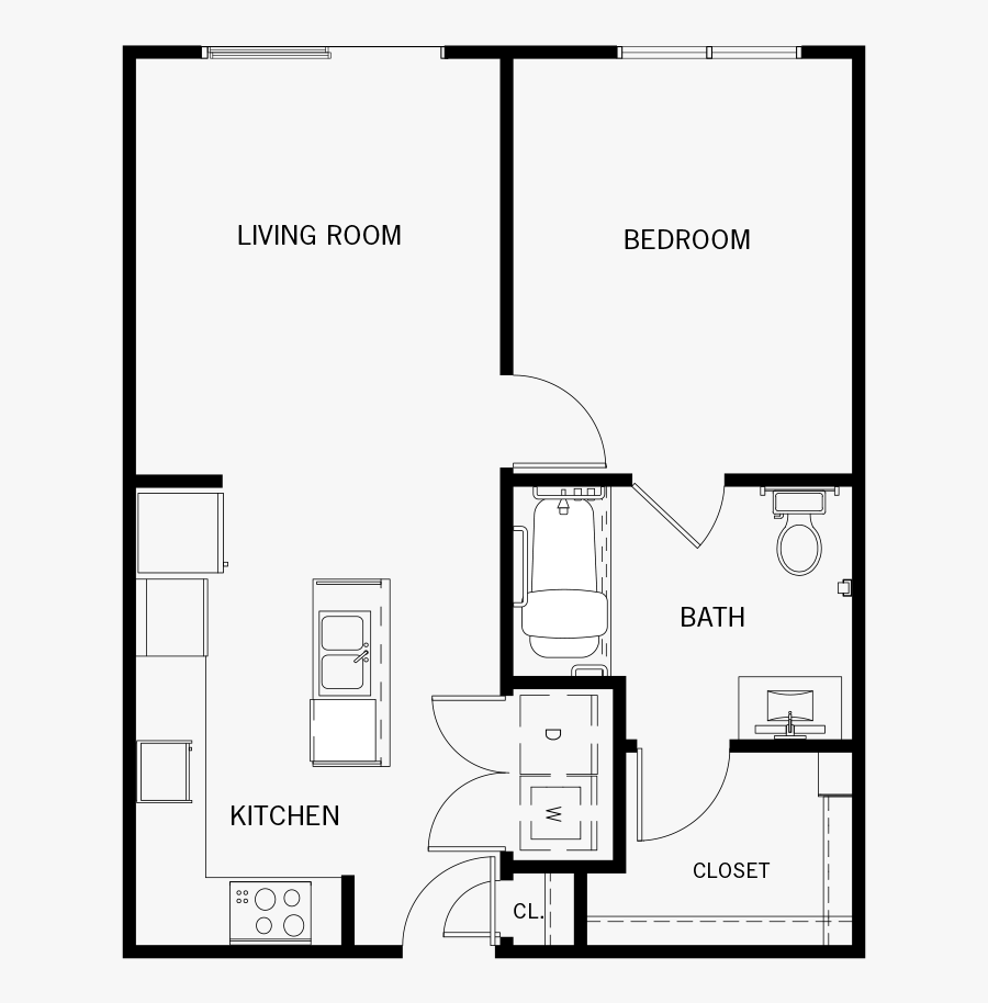 Png Closet Drawing Shopping - Lvl 29 Legacy West Floor Plans, Transparent Clipart