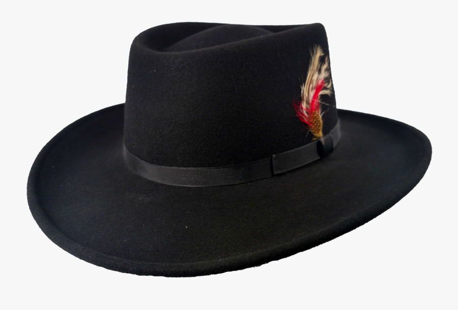 Capas Gambler Black Transparent V=1502204741 - Cowboy Hat, Transparent Clipart
