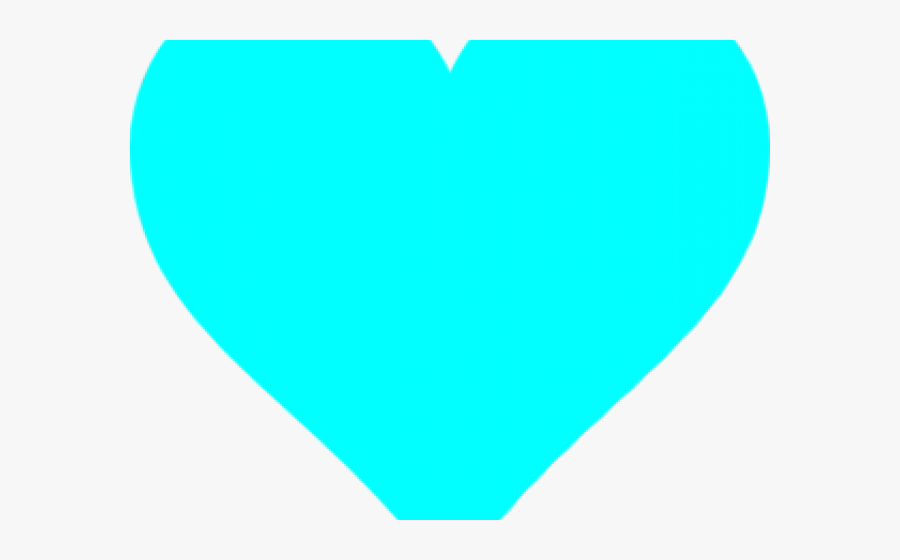 Turquoise Heart Clipart Png, Transparent Clipart
