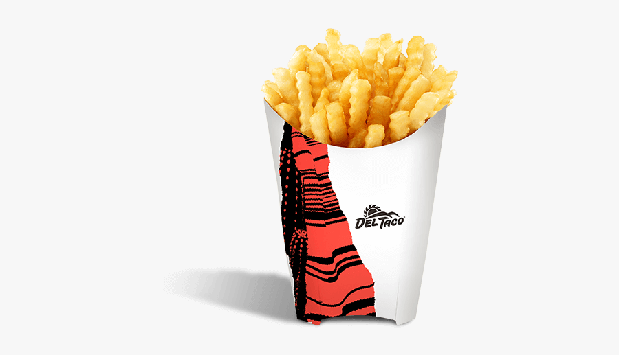 Food Burgers And Kids - Medium Fries Del Taco, Transparent Clipart