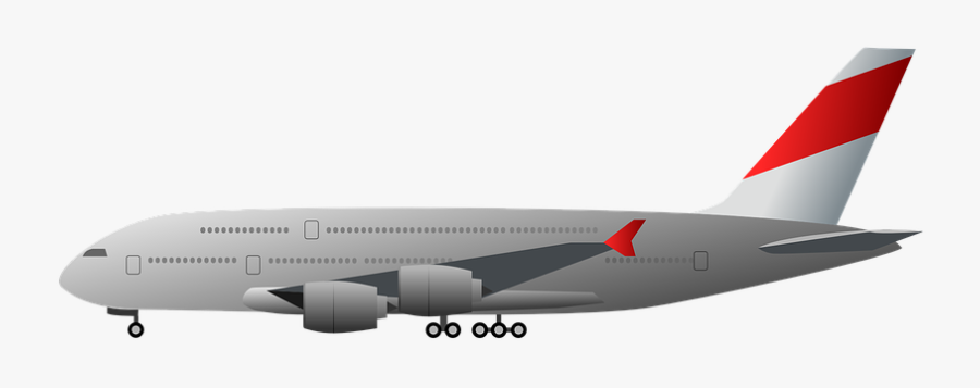 Airbus, Airline, Airliner, Airplane, Flight - Airbus A380 Clip Art, Transparent Clipart