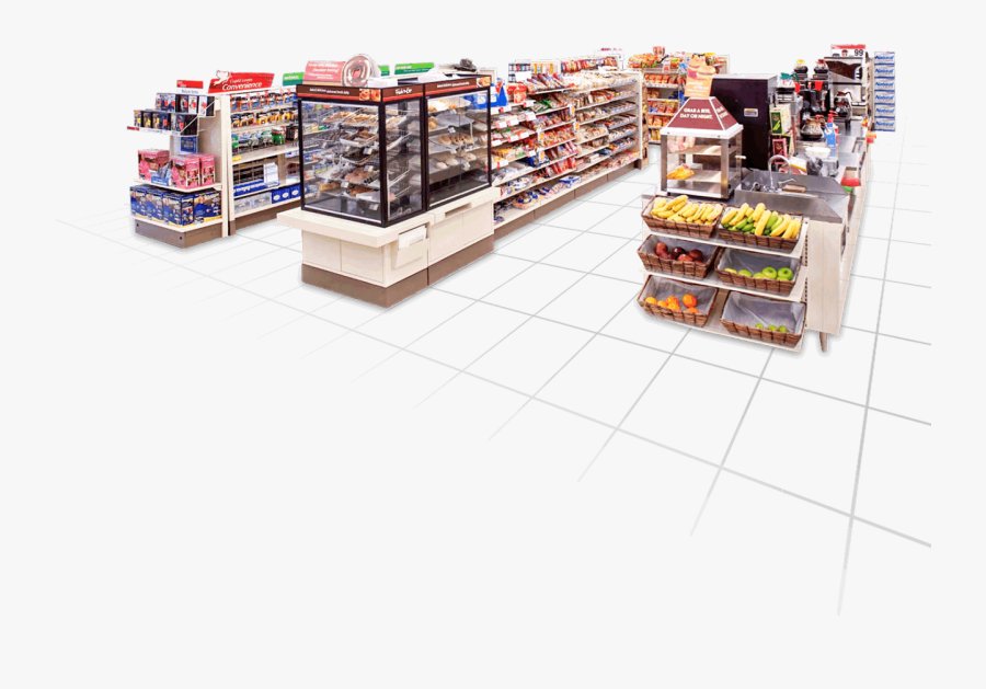Grocery Clipart Mini Mart - Layout Store Convenience 7 Eleven, Transparent Clipart