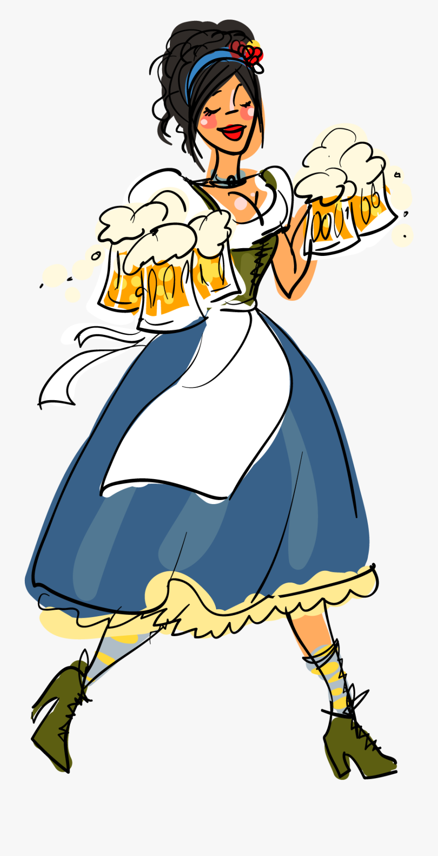 Beer, Transparent Clipart