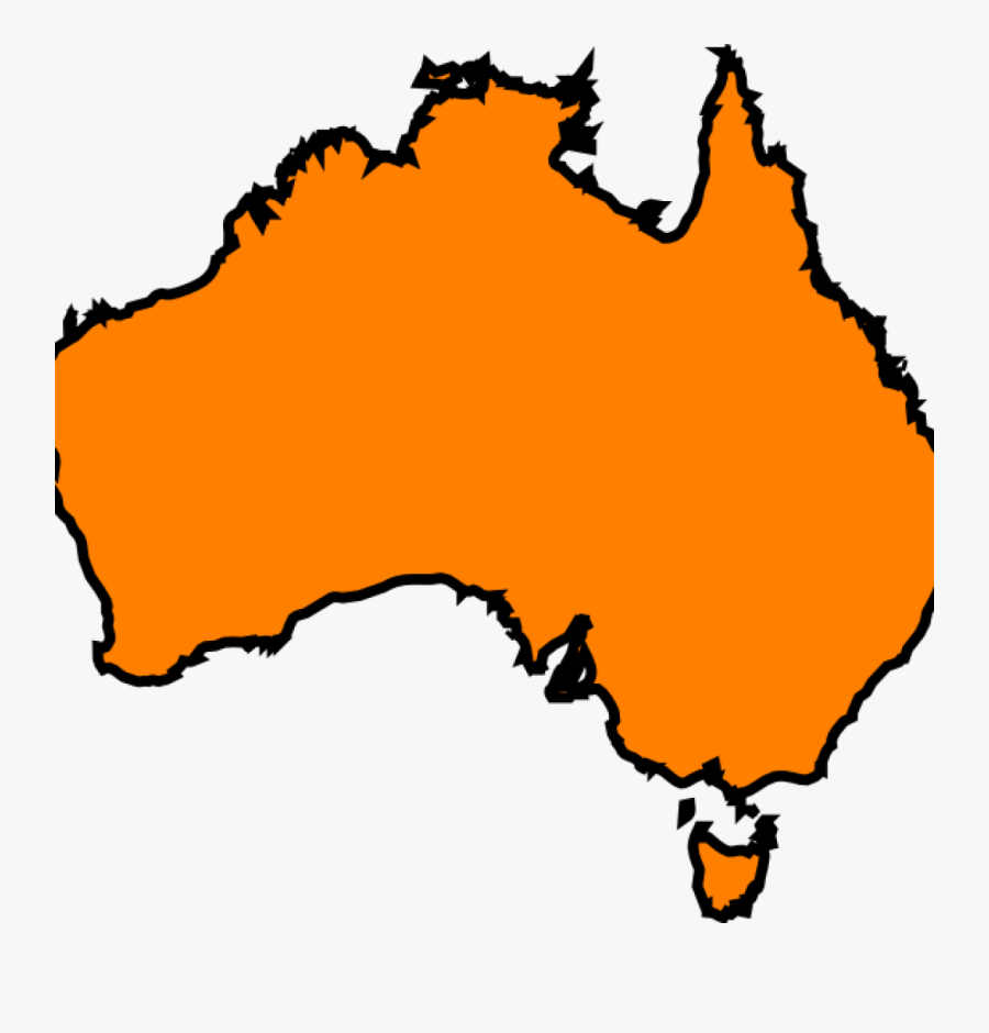Australia Clip Art Free Australian Clipart Free Australia - Australia Map Clipart, Transparent Clipart