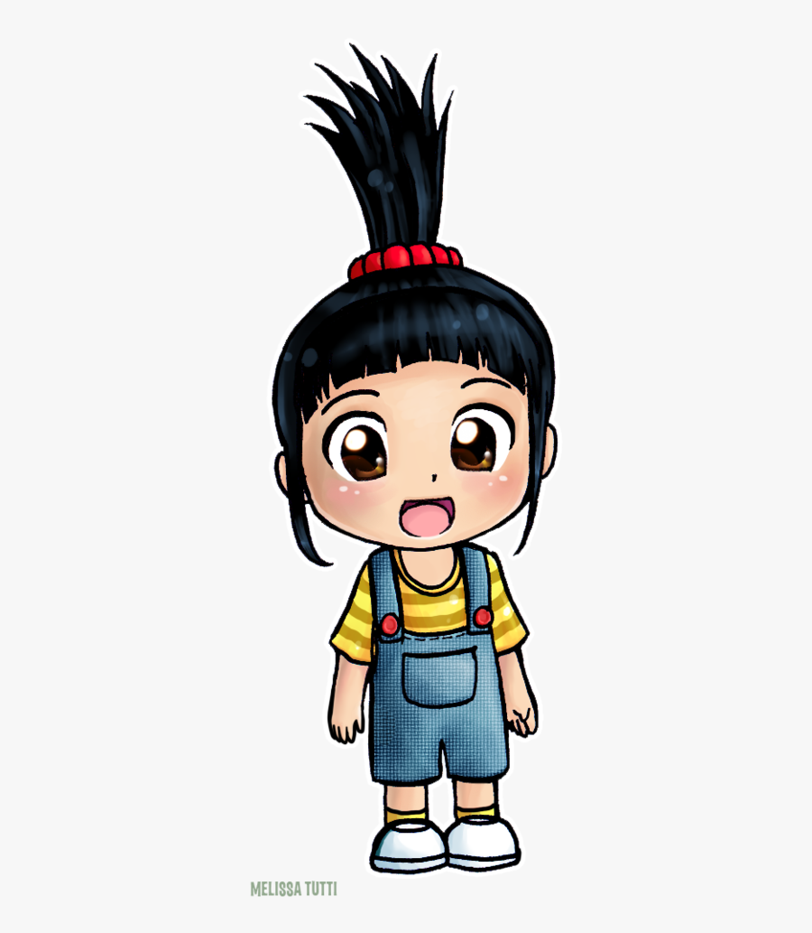 Despicable Me Clipart Face - Agnes Despicable Me Drawing, Transparent Clipart