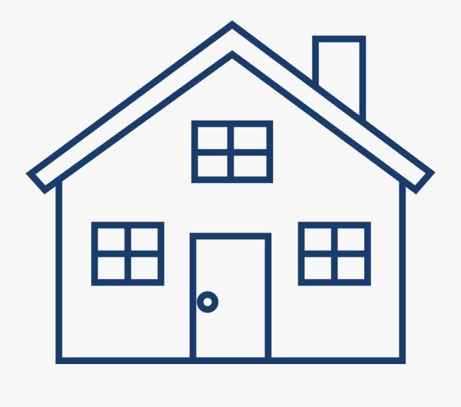 Get A Free Custom Savings Estimate - Clip Art House Black And White, Transparent Clipart