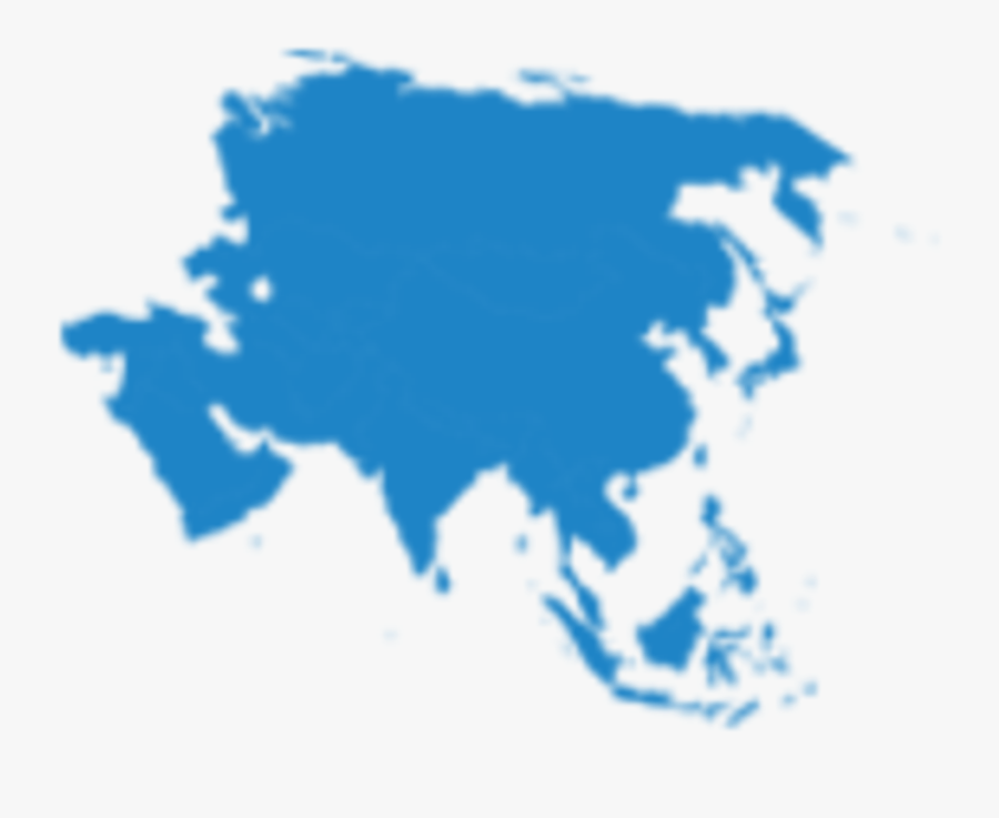 Asia Continent , Png Download - Asia Map Vector Png, Transparent Clipart