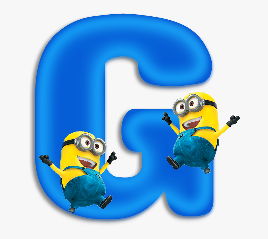 Alfabeto Png Minions - Despicable Me Minions, Transparent Clipart