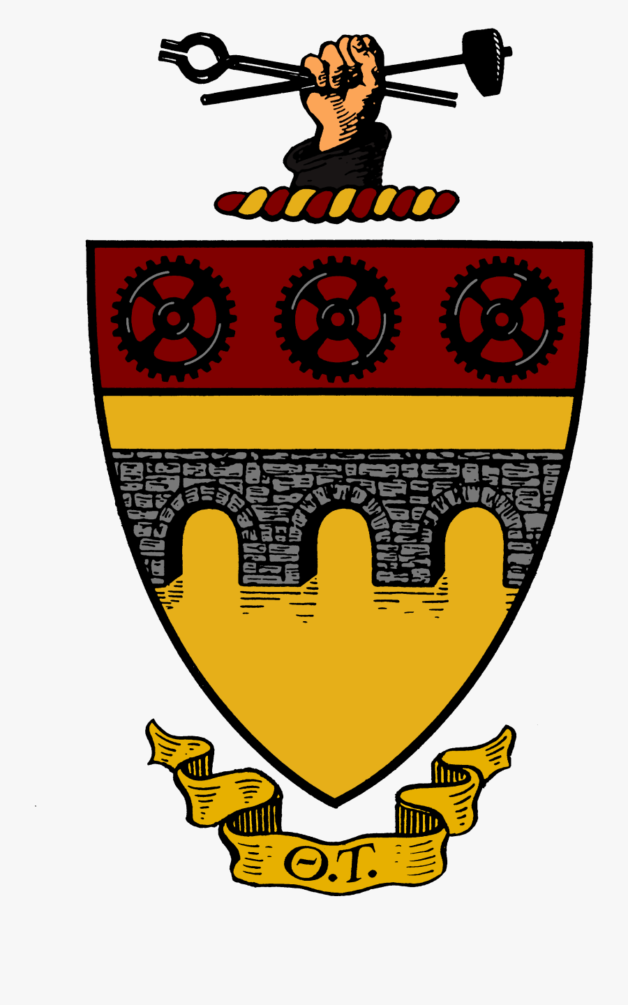 Theta Tau Logo, Transparent Clipart