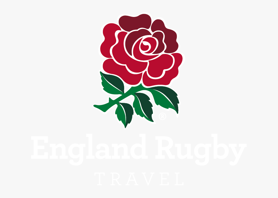 England Rugby Travel Primary Reverse Logo - Logo England Rugby World Cup, Transparent Clipart