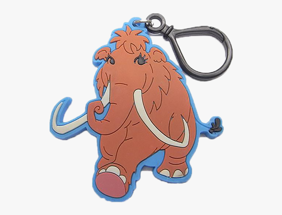 مخصص لينة المطاط Pvc المفاتيح 2d/3d لينة Pvc الفيل - Mammoth, Transparent Clipart