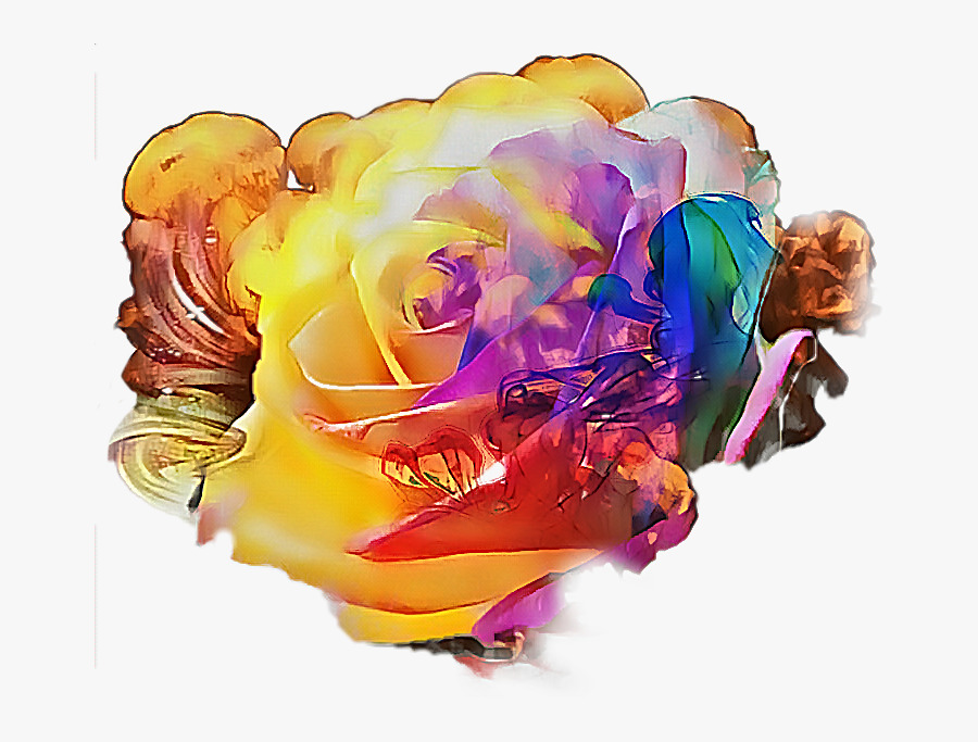 Buddhist Drawing Trippy - Artificial Flower, Transparent Clipart