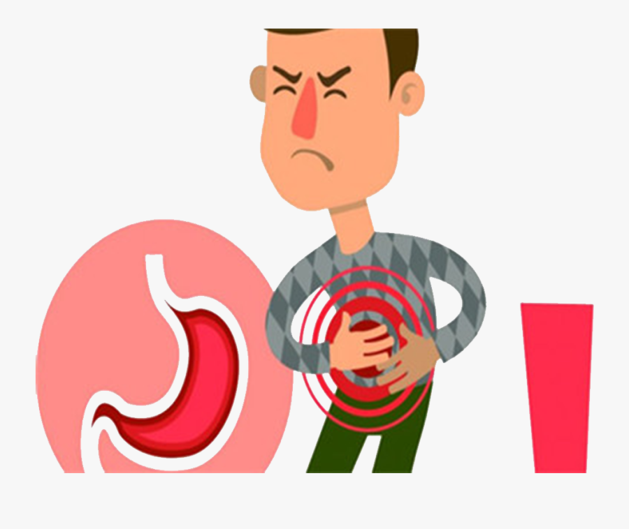 Pain Clipart Abdomen Pain - Indigestion Png, Transparent Clipart